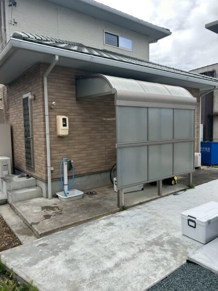 浜松市にて倉庫の新築工事〈リフォーム工事〉 施工前