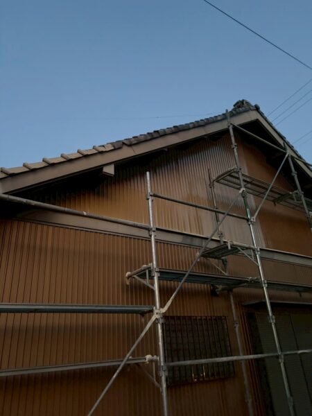 浜松市にて外壁補修工事〈竜巻による外壁の剥がれ〉 施工後