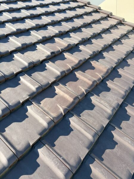 浜松市にて屋根修理〈飛来物による瓦屋根の損傷〉 施工後